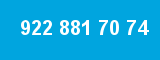 922 881 70 74
